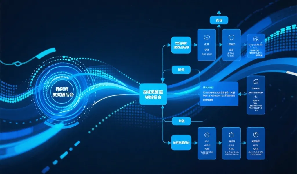 开奖数据后台处理流程示意图